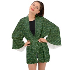 I Sail My Woods Long Sleeve Kimono by Sparkle