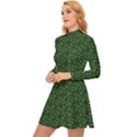 I Sail My Woods Long Sleeve Velour Longline Dress View2