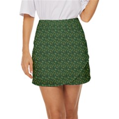 I Sail My Woods Mini Front Wrap Skirt by Sparkle