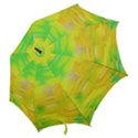 Colorful Multicolored Maximalist Abstract Design Hook Handle Umbrellas (Small) View2