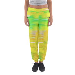 Colorful Multicolored Maximalist Abstract Design Women s Jogger Sweatpants