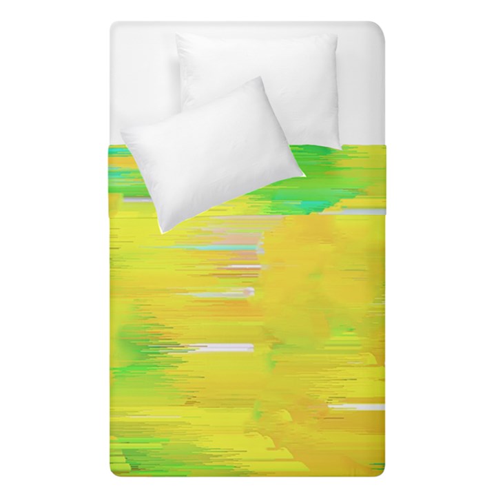 Colorful Multicolored Maximalist Abstract Design Duvet Cover Double Side (Single Size)