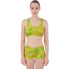 Colorful Multicolored Maximalist Abstract Design Work It Out Gym Set