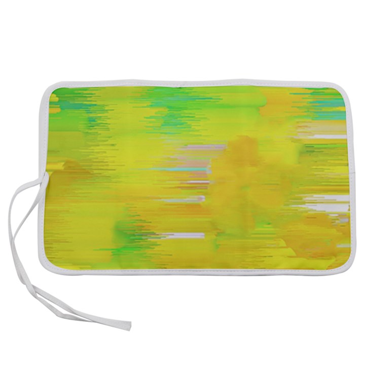 Colorful Multicolored Maximalist Abstract Design Pen Storage Case (M)