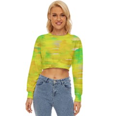 Colorful Multicolored Maximalist Abstract Design Lightweight Long Sleeve Sweatshirt by dflcprintsclothing