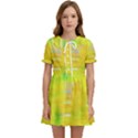 Colorful Multicolored Maximalist Abstract Design Kids  Sweet Collar Dress View1