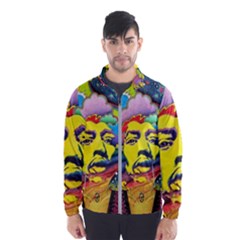 Psychedelic Rock Jimi Hendrix Men s Windbreaker