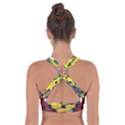 Psychedelic Rock Jimi Hendrix Cross Back Sports Bra View2