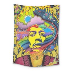 Psychedelic Rock Jimi Hendrix Medium Tapestry