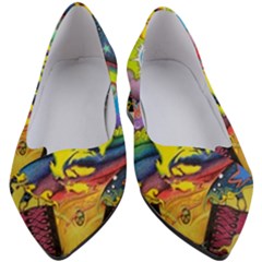 Psychedelic Rock Jimi Hendrix Women s Block Heels 