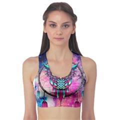 Owl Dreamcatcher Sports Bra