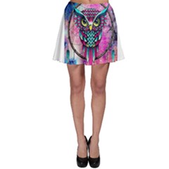 Owl Dreamcatcher Skater Skirt