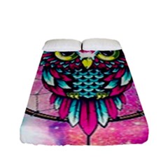 Owl Dreamcatcher Fitted Sheet (full/ Double Size)