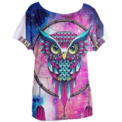 Owl Dreamcatcher Women s Oversized Tee