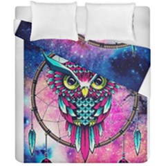 Owl Dreamcatcher Duvet Cover Double Side (california King Size) by Jancukart