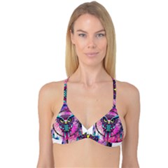 Owl Dreamcatcher Reversible Tri Bikini Top