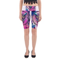 Owl Dreamcatcher Yoga Cropped Leggings