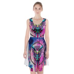 Owl Dreamcatcher Racerback Midi Dress