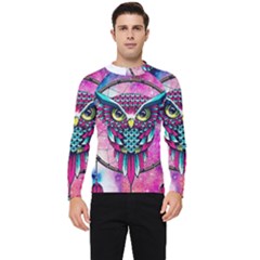 Owl Dreamcatcher Men s Long Sleeve Rash Guard