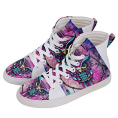 Owl Dreamcatcher Women s Hi-top Skate Sneakers