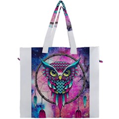 Owl Dreamcatcher Canvas Travel Bag