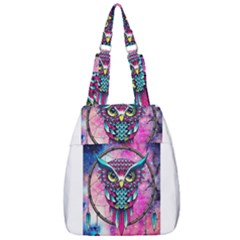 Owl Dreamcatcher Center Zip Backpack