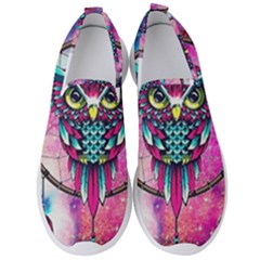 Owl Dreamcatcher Men s Slip On Sneakers