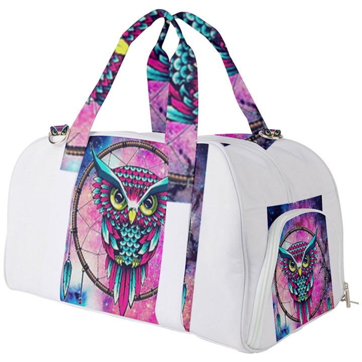 Owl Dreamcatcher Burner Gym Duffel Bag