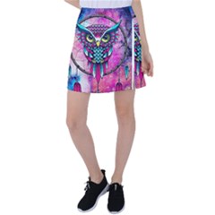 Owl Dreamcatcher Tennis Skirt