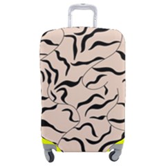 Leaves Plants Poster Drawing Luggage Cover (medium) by Ravend