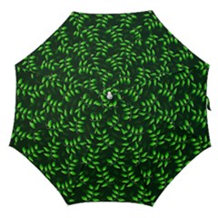 Branches Nature Green Leaves Sheet Straight Umbrellas by Ravend