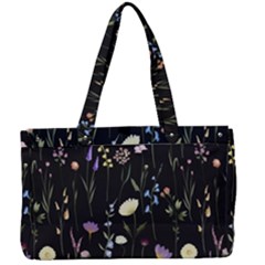 Flowers Floral Pattern Floral Print Canvas Work Bag by Ravend