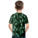 Plants Leaves Flowers Pattern Kids  Cotton Tee View2