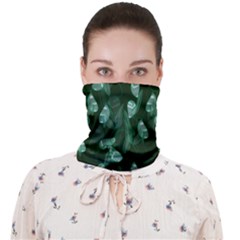 Plants Leaves Flowers Pattern Face Covering Bandana (adult) by Ravend