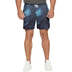 Ai Generated Cherry Blossom Blossoms Art Men s Runner Shorts by Ravend