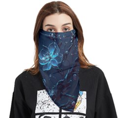 Ai Generated Cherry Blossom Blossoms Art Face Covering Bandana (triangle) by Ravend