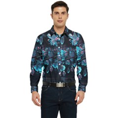 Ai Generated Cherry Blossom Men s Long Sleeve  Shirt by Ravend