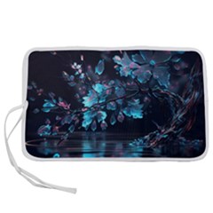 Ai Generated Cherry Blossom Pen Storage Case (l) by Ravend