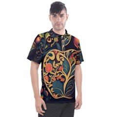 Ai Generated Apple Foliage Men s Polo Tee by Ravend