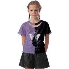 Coven T Shirt Designs Kids  Front Cut Tee by CreatureFeature