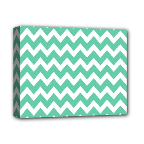 Chevron Pattern Gifts Deluxe Canvas 14  X 11  (stretched) by GardenOfOphir