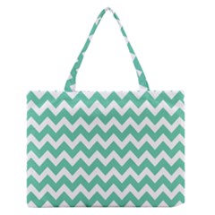 Chevron Pattern Gifts Zipper Medium Tote Bag by GardenOfOphir