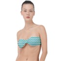 Chevron Pattern Gifts Classic Bandeau Bikini Top  View1