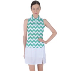 Chevron Pattern Gifts Women s Sleeveless Polo Tee by GardenOfOphir