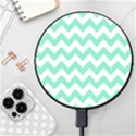 Chevron Pattern Gifts Wireless Fast Charger(Black) View1