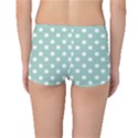 Light Blue And White Polka Dots Boyleg Bikini Bottoms View2