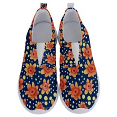 Flowers And Polka Dots Watercolor No Lace Lightweight Shoes by GardenOfOphir