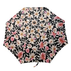 Botanical Flowers Folding Umbrellas by GardenOfOphir