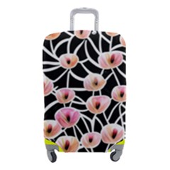 Cheery Watercolor Flowers Luggage Cover (small) by GardenOfOphir