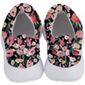 Charming Watercolor Flowers No Lace Lightweight Shoes View4